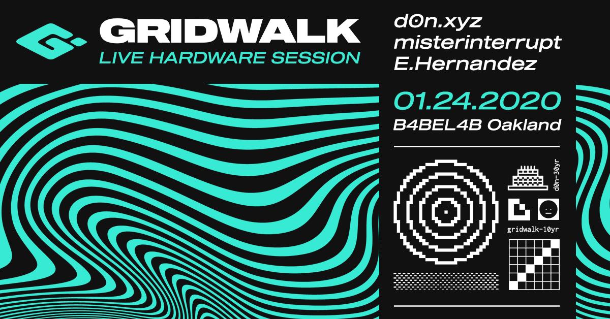 Gridwalk Live Hardware Session 1.24.2020
